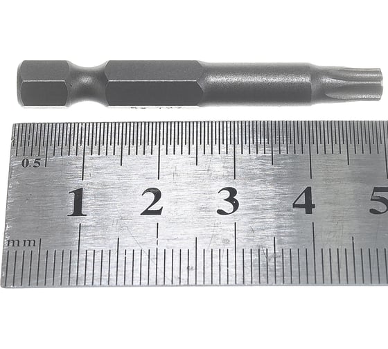 Бита Torx Tamper ТТ27, 50 мм, 2 шт. REDVERG 6623508