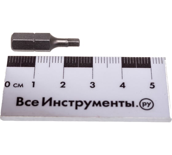 Бита HEX3, 25 мм, 2 шт. REDVERG 6623488