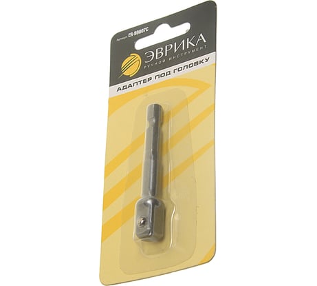 Адаптер под головку Эврика 3/8'' 6-гранный 65мм для шуруповерта ER-99007C 990234