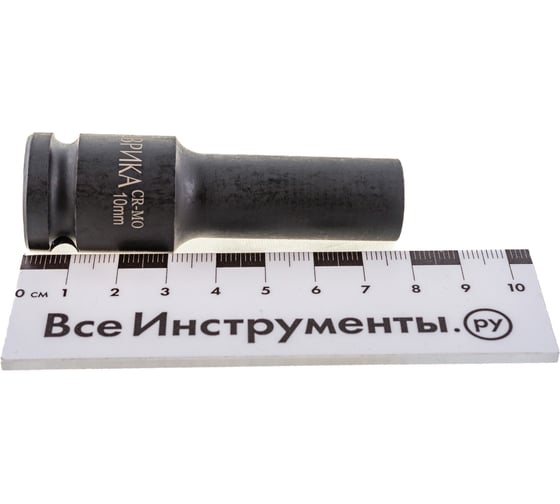 Головка торцевая 6-гранная ударная глубокая (10 мм; 78 мм; 1/2") ЭВРИКА ER-95803