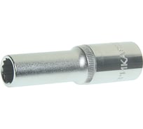 Головка торцевая Эврика 11мм 1/2 12-гранная глубокая L=80мм 990355