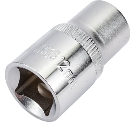 Головка торцевая Эврика 12мм 1/2 12-гранная L=40мм ER-91305-12 990319