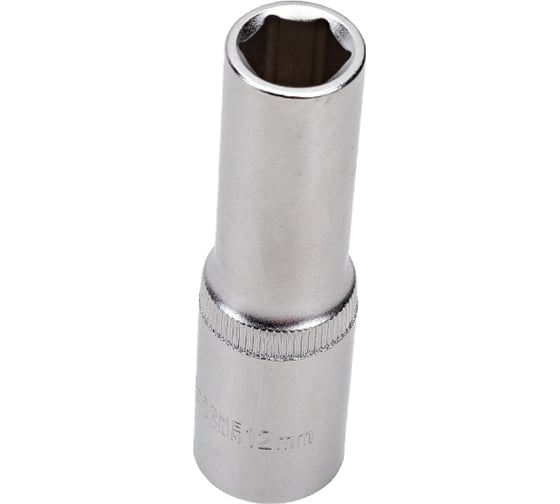 Головка торцевая 6-гранная глубокая (12 мм; 80 мм; 1/2") ЭВРИКА ER-91505 1