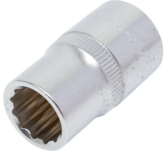 Головка торцевая 12-гранная (13 мм; 40 мм; 1/2") на держателе ЭВРИКА ER-91306-12H