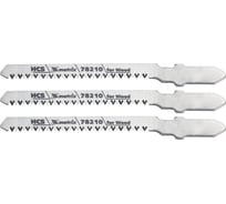 Полотна для электролобзика по дереву T101AO (50 мм; 1.4 мм; 3 шт.) MATRIX 78210