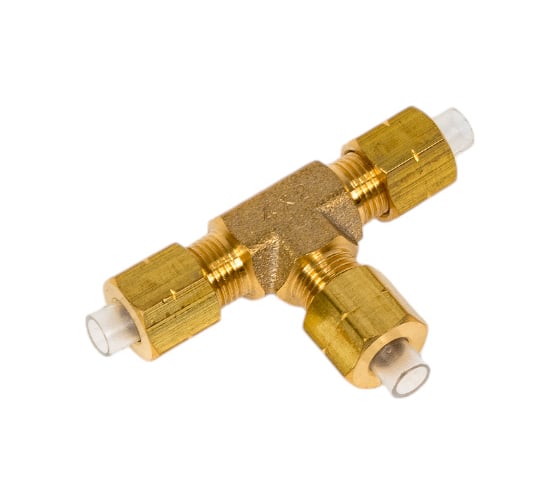 Фитинг механический T-образный латунный 4 мм CUT 4_2 CDC Pneumatics CUT 4*2 1