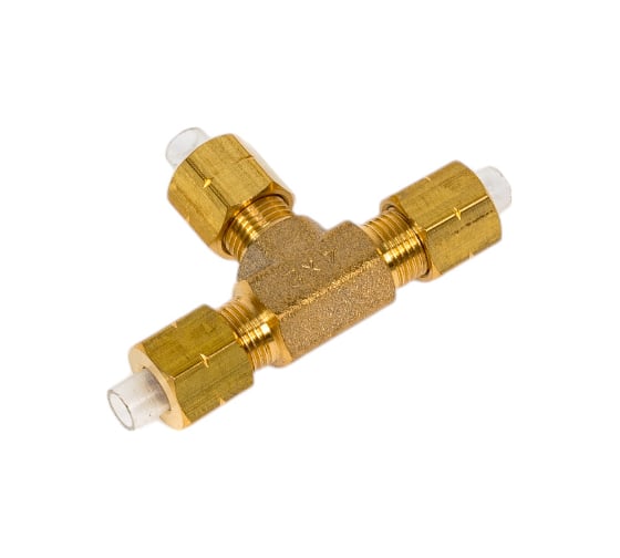 Фитинг механический T-образный латунный 4 мм CUT 4_2 CDC Pneumatics CUT 4*2