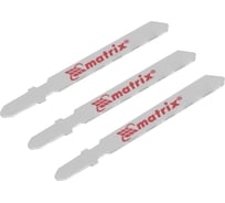 Полотна для электролобзика по металлу (50 мм; 0.8 мм; 3 шт.) MATRIX 78143