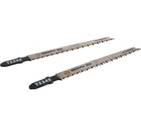 Пилка для лобзика по дереву, ДСП T234X быстрый чистый рез, HCS 2 шт. REDVERG 6623537