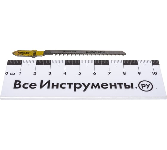 Пилка для лобзика по дереву T101AO криволинейный рез, HCS 2 шт. REDVERG 6623530