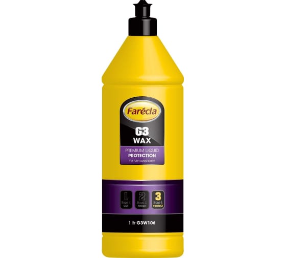 Защитный воск G3 Wax Premium Liquid Protection жидкий, 1 л Farecla G3W106 1