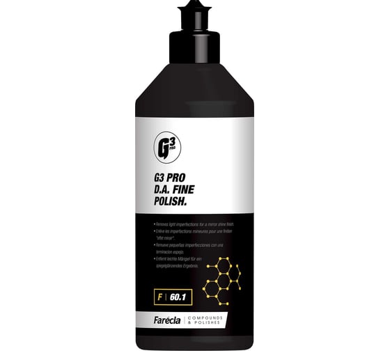 Паста полировальная антиголограммная G3 Pro D.A. Fine Polish 500 мл Farecla 7501