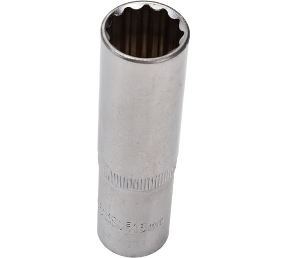 Головка торцевая 12-гранная глубокая (16 мм; 80 мм; 1/2") ЭВРИКА ER-91509-12