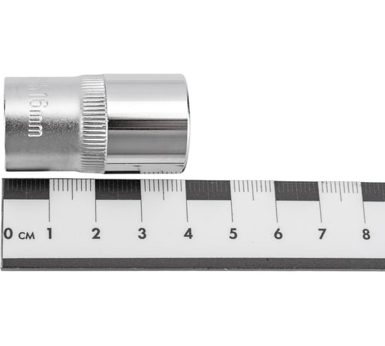 Головка торцевая 6-гранная (16 мм; 40 мм; 1/2") ЭВРИКА ER-91309