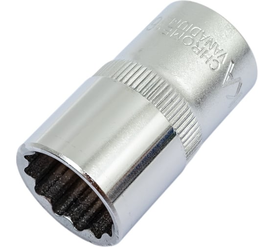 Головка торцевая 12-гранная (16 мм; 40 мм; 1/2") ЭВРИКА ER-91309-12