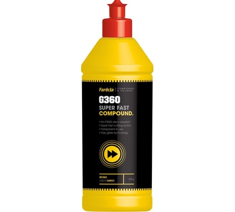 Абразивная полировальная паста G360 Super Fast Compound 0.5 кг Farecla SFC501