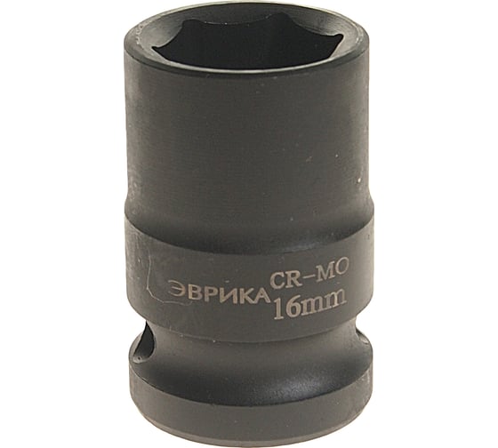 Головка торцевая 6-гранная ударная (16 мм; 40 мм; 1/2") ЭВРИКА ER-95709
