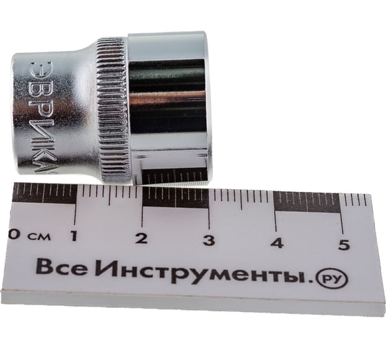 Головка торцевая 6-гранная (17 мм; 30 мм; 3/8") ЭВРИКА ER-90912