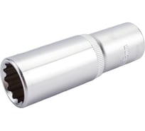 Головка торцевая Эврика 18мм 1/2 12-гранная глубокая L=80мм ER-91511-12 990369