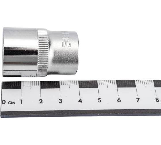 Головка торцевая 12-гранная (19 мм; 40 мм; 1/2") ЭВРИКА ER-91312-12