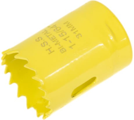 Коронка по металлу 31 мм, BiM М42 WOLFSTAR cw00161