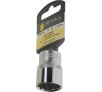 Головка торцевая Эврика 21мм 1/2 12-гранная L=40мм на держателе ER-91314-12H 990338