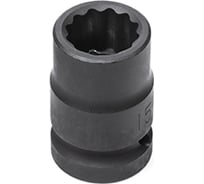 Головка ударная 12 граней 15 мм, 1/2"DR HANS 84402M15