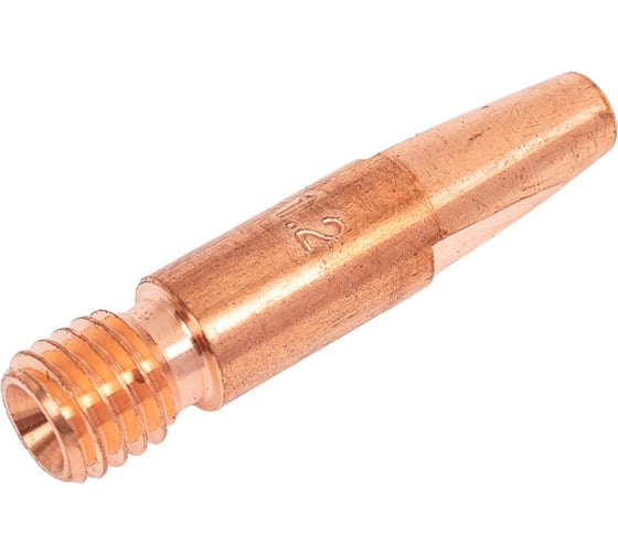 Наконечник сварочный М8, 37x1.2 мм, cu-e, 5 шт PLAZWELD 468502007