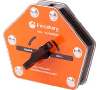 Усиленный отключаемый магнитный уголок для сварки и монтажа для 6 углов, усилие до 25 кг Forceberg 9-4015051