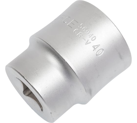 Головка торцевая 12-гранная 40 мм, 3/4" DR FORCE 56940 1