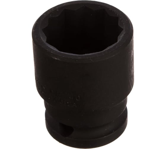 Головка короткая ударная 12-гранная 23 мм, 1/2" DR FORCE 44823 1