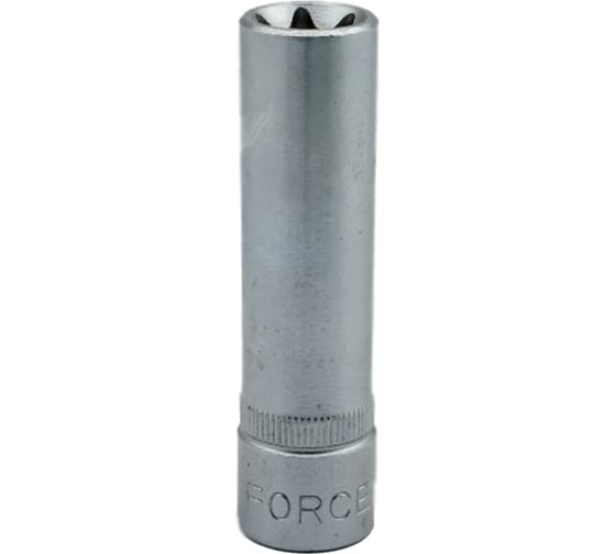 Головка длинная E18, 3/8" DR, 63 мм FORCE 5366318 1