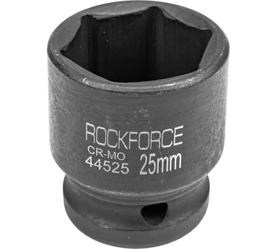 Головка 6-гранная 25 мм, 1/2" DR для пневмоинструмента FORCE 44525