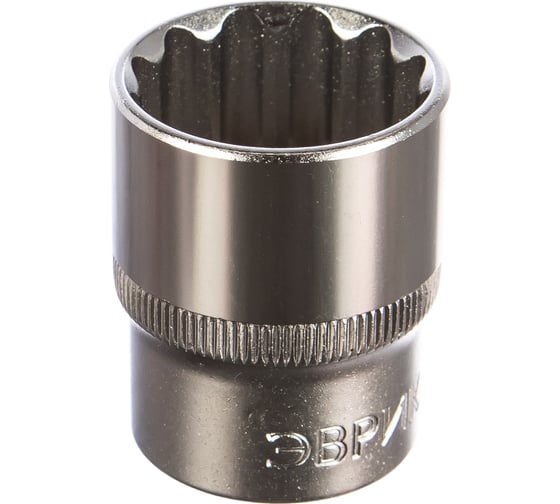 Головка торцевая 12-гранная (24 мм; 40 мм; 1/2") ЭВРИКА ER-91317-12