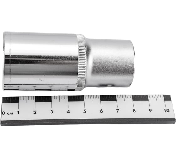 Головка торцевая 12-гранная глубокая (27 мм; 80 мм; 1/2") ЭВРИКА ER-91520-12