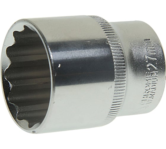 Головка торцевая 12-гранная (27 мм; 40 мм; 1/2") ЭВРИКА ER-91320-12 1