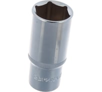 Головка торцевая 6-гранная глубокая (27 мм; 80 мм; 1/2") с держателем ЭВРИКА ER-91520H