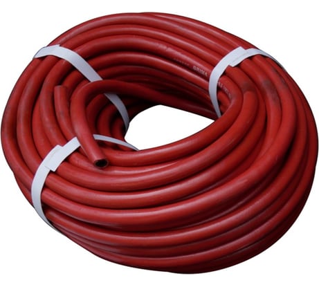 Рукав Brima резиновый ф 9.0мм /1кл/ красный /30м/ 5570