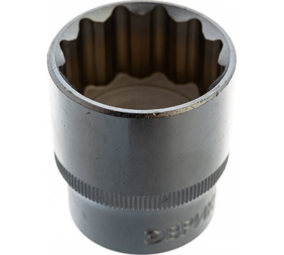 Головка торцевая 12-гранная (30 мм; 40 мм; 1/2") ЭВРИКА ER-91322-12