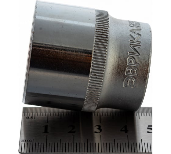 Головка торцевая 12-гранная (30 мм; 40 мм; 1/2") ЭВРИКА ER-91322-12