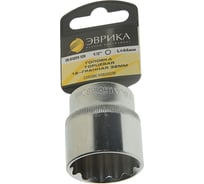 Головка торцевая 12-гранная (32 мм; 40 мм; 1/2") на держателе ЭВРИКА ER-91323-12H