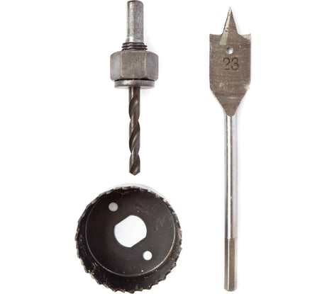 Набор для установки замков с перовым сверлом 23 мм REDVERG 6621387