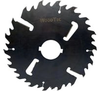 Пила дисковая 630x75(4KH 13.5x7.5)х6.0/4.0 мм, Z(18+18)+6 Woodtec ИН 323728