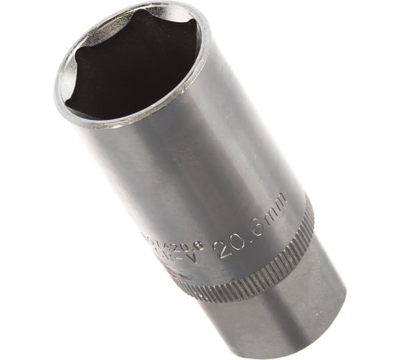 Головка торцевая 6-гранная 21 мм, 1/2", L=65 мм ROCKFORCE RF-807420.6(19162)