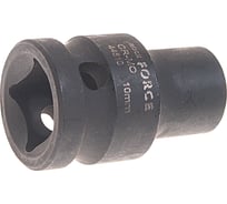Головка торцевая 6-гранная ударная 10 мм, 1/2", L=40 мм ROCKFORCE RF-44510(304)