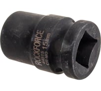 Головка торцевая 6-гранная ударная 15 мм, 1/2", L=40 мм ROCKFORCE RF-44515(805)