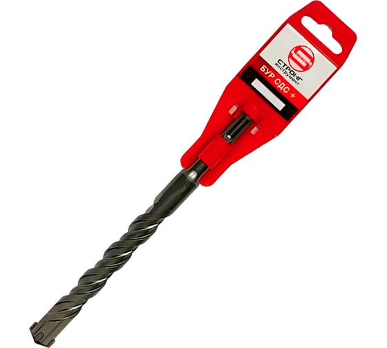 Бур крестовой SDS-plus 14x460 мм, квадро Strong стс-040014460 1