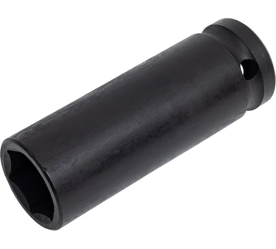 Головка торцевая 6-гранная ударная 19 мм, 1/2", удлиненная L=80 мм ROCKFORCE RF-4458519(424)