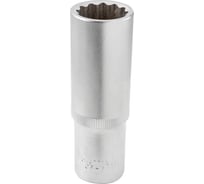Головка торцевая 12-гранная 18 мм, 1/2", глубокая L=75 мм ROCKFORCE RF-5497718(11593)