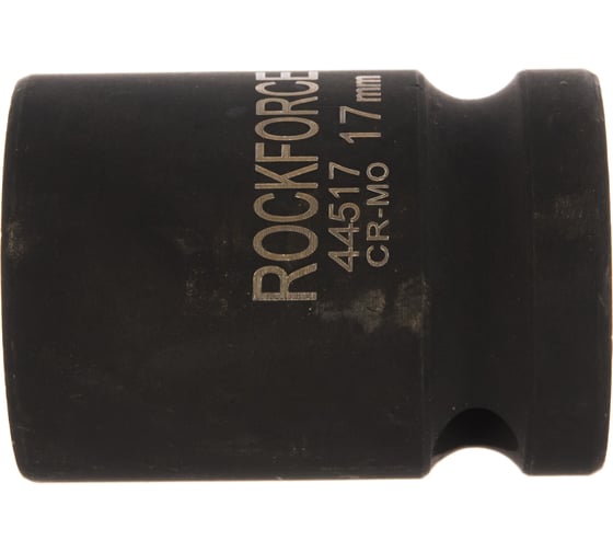 Головка торцевая 6-гранная ударная 17 мм, 1/2", L=40 мм ROCKFORCE RF-44517(8010) 15996663